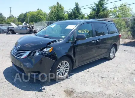 TOYOTA SIENNA 2015 vin 5TDYK3DC7FS588648 from auto auction Iaai