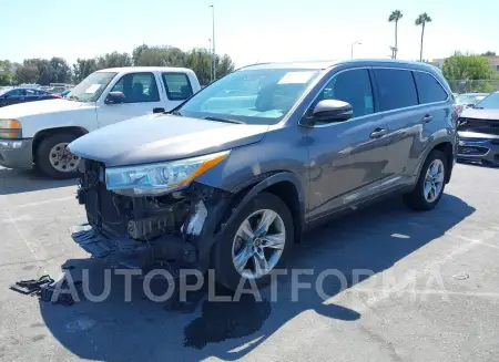 TOYOTA HIGHLANDER 2016 vin 5TDYKRFH9GS185526 from auto auction Iaai