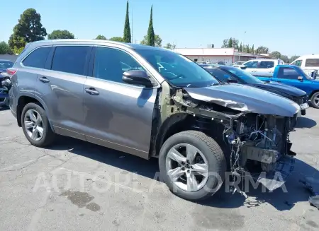 TOYOTA HIGHLANDER 2016 vin 5TDYKRFH9GS185526 from auto auction Iaai