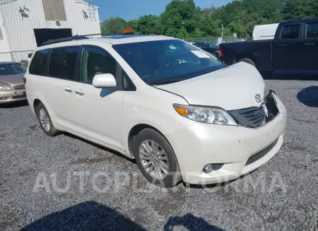 Toyota Sienna 2017 2017 vin 5TDYZ3DC5HS798146 from auto auction Iaai