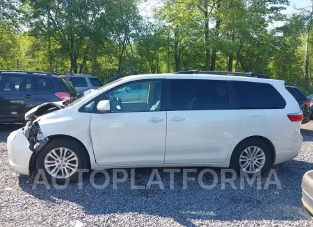 TOYOTA SIENNA 2017 vin 5TDYZ3DC5HS798146 from auto auction Iaai