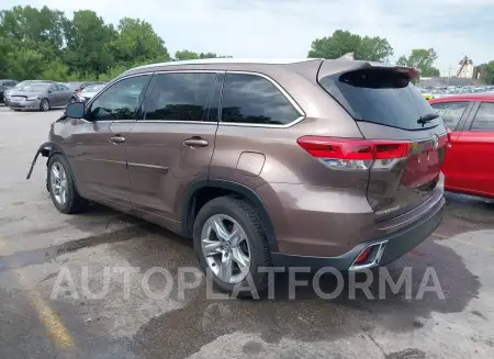 TOYOTA HIGHLANDER 2017 vin 5TDYZRFH3HS224558 from auto auction Iaai