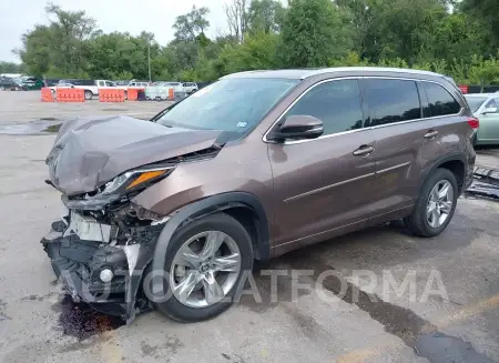 TOYOTA HIGHLANDER 2017 vin 5TDYZRFH3HS224558 from auto auction Iaai