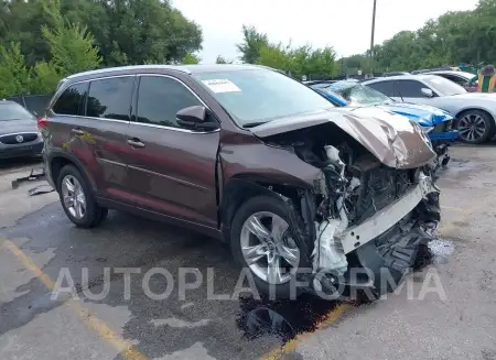 TOYOTA HIGHLANDER 2017 vin 5TDYZRFH3HS224558 from auto auction Iaai