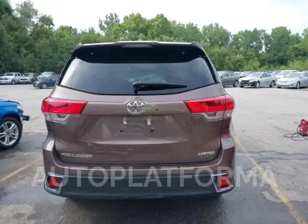 TOYOTA HIGHLANDER 2017 vin 5TDYZRFH3HS224558 from auto auction Iaai