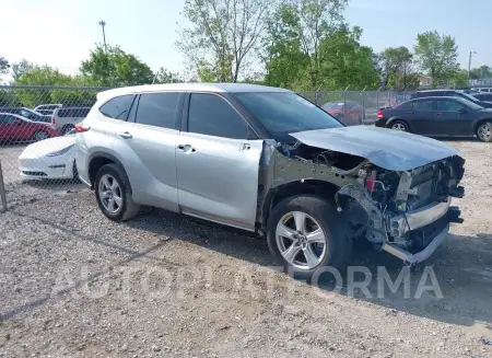 Toyota Highlander 2022 2022 vin 5TDZARAH0NS510687 from auto auction Iaai