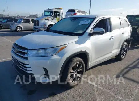 TOYOTA HIGHLANDER 2018 vin 5TDZARFH2JS039547 from auto auction Iaai