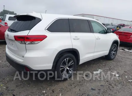 TOYOTA HIGHLANDER 2017 vin 5TDZZRFH7HS210988 from auto auction Iaai