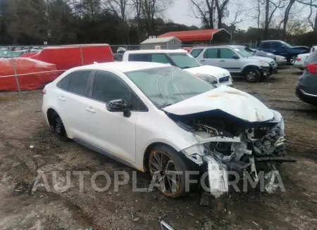 Toyota Corolla 2020 2020 vin 5YFS4RCEXLP034711 from auto auction Iaai