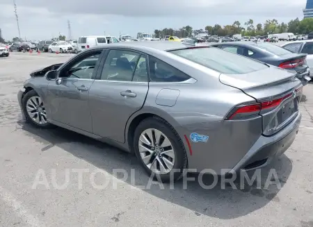 TOYOTA MIRAI 2021 vin JTDAAAAA8MA002660 from auto auction Iaai