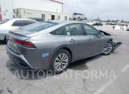 TOYOTA MIRAI 2021 vin JTDAAAAA8MA002660 from auto auction Iaai