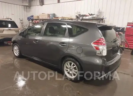 TOYOTA PRIUS V 2017 vin JTDZN3EU3HJ065758 from auto auction Iaai