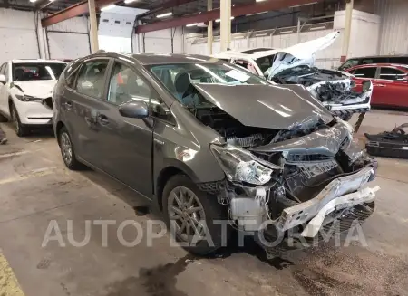 Toyota Prius 2015 2015 vin JTDZN3EU5FJ020589 from auto auction Iaai