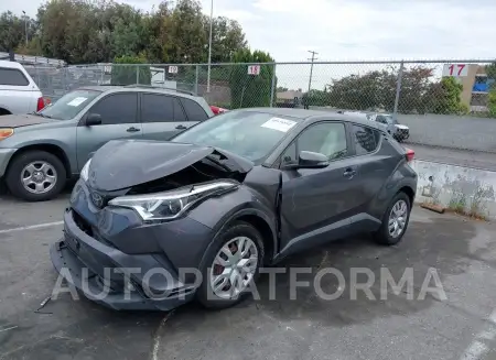 TOYOTA C-HR 2019 vin JTNKHMBX8K1012084 from auto auction Iaai