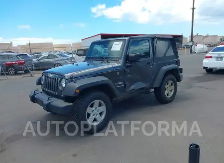 JEEP WRANGLER JK 2018 vin 1C4AJWAG5JL809669 from auto auction Iaai