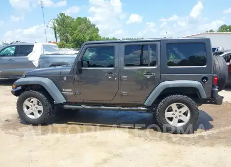 JEEP WRANGLER UNLIMITED 2016 vin 1C4BJWDG7GL337256 from auto auction Iaai