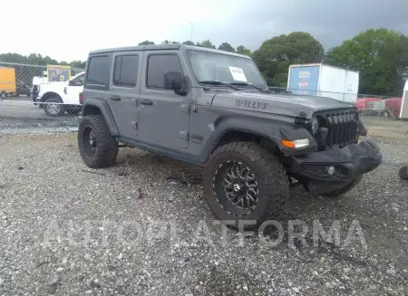 Jeep Wrangler 2021 2021 vin 1C4HJXDG7MW801446 from auto auction Iaai