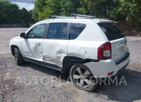 JEEP COMPASS 2017 vin 1C4NJDEB6HD111340 from auto auction Iaai