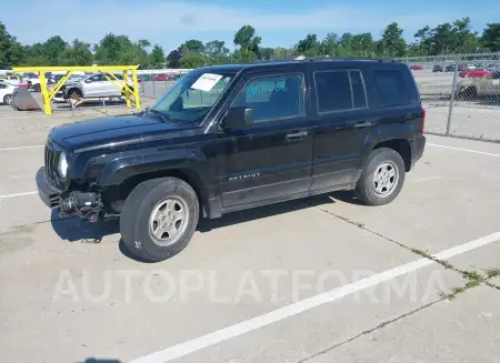 JEEP PATRIOT 2016 vin 1C4NJPBA2GD528546 from auto auction Iaai