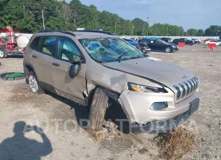 JEEP CHEROKEE 2015 vin 1C4PJLAB6FW782159 from auto auction Iaai