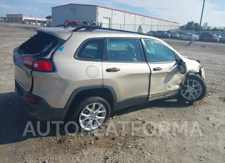 JEEP CHEROKEE 2015 vin 1C4PJLAB6FW782159 from auto auction Iaai