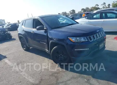 JEEP COMPASS 2020 vin 3C4NJCABXLT230446 from auto auction Iaai