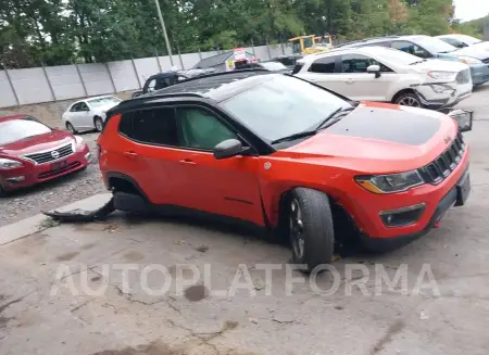 Jeep Compass 2018 2018 vin 3C4NJDDB9JT256812 from auto auction Iaai