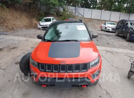 JEEP COMPASS 2018 vin 3C4NJDDB9JT256812 from auto auction Iaai