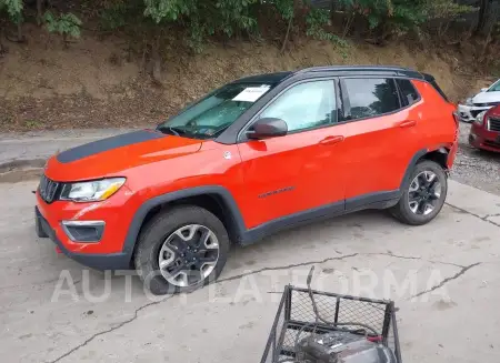 JEEP COMPASS 2018 vin 3C4NJDDB9JT256812 from auto auction Iaai