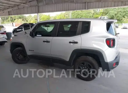 JEEP RENEGADE 2018 vin ZACCJBAB7JPJ71312 from auto auction Iaai