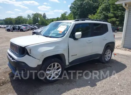 JEEP RENEGADE 2017 vin ZACCJBBB6HPE44090 from auto auction Iaai