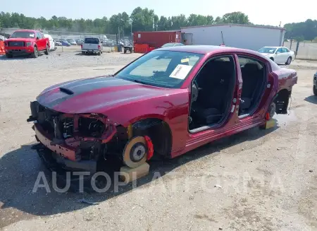 DODGE CHARGER 2021 vin 2C3CDXGJ6MH584709 from auto auction Iaai