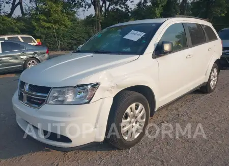 DODGE JOURNEY 2016 vin 3C4PDCAB2GT218278 from auto auction Iaai