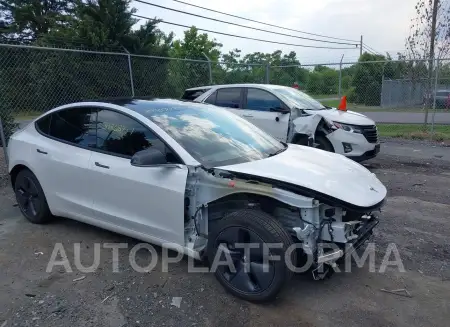 TESLA MODEL 3 2020 vin 5YJ3E1EA0LF658705 from auto auction Iaai