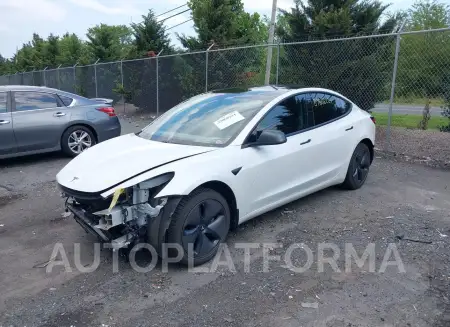 TESLA MODEL 3 2020 vin 5YJ3E1EA0LF658705 from auto auction Iaai