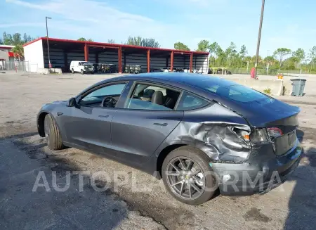 TESLA MODEL 3 2023 vin 5YJ3E1EA7PF689911 from auto auction Iaai