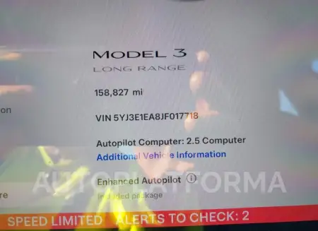 TESLA MODEL 3 2018 vin 5YJ3E1EA8JF017718 from auto auction Iaai