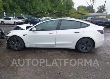 TESLA MODEL 3 2021 vin 5YJ3E1EB8MF019627 from auto auction Iaai