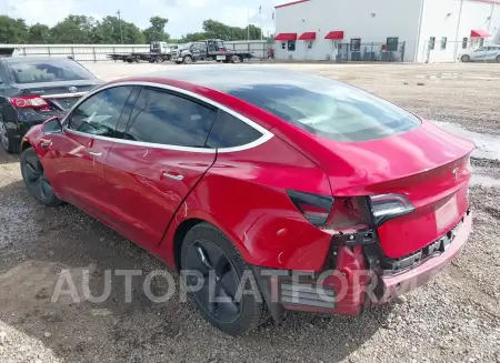 TESLA MODEL 3 2018 vin 5YJ3E1EBXJF099718 from auto auction Iaai