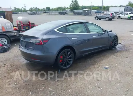 TESLA MODEL 3 2020 vin 5YJ3E1EC6LF736177 from auto auction Iaai