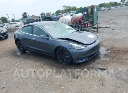 Tesla Model 3 2020 2020 vin 5YJ3E1EC6LF736177 from auto auction Iaai