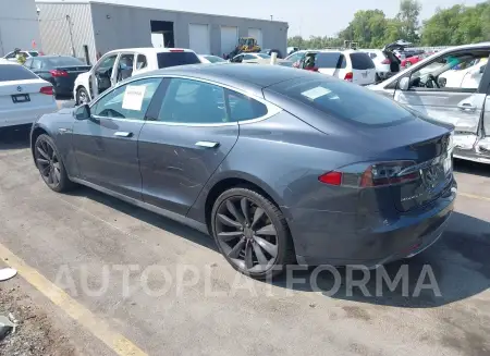 TESLA MODEL S 2015 vin 5YJSA1H27FF084457 from auto auction Iaai