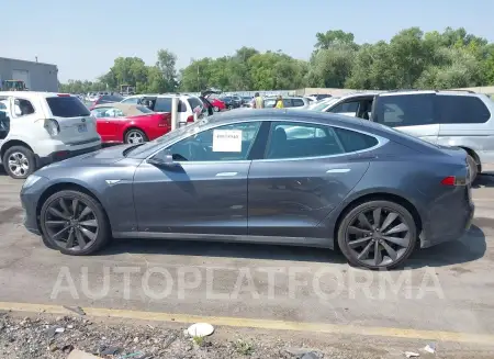 TESLA MODEL S 2015 vin 5YJSA1H27FF084457 from auto auction Iaai