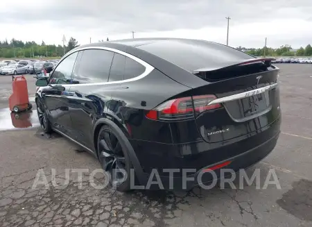 TESLA MODEL X 2018 vin 5YJXCDE23JF133667 from auto auction Iaai