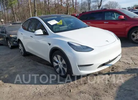 Tesla Model Y 2021 2021 vin 5YJYGDEEXMF176765 from auto auction Iaai