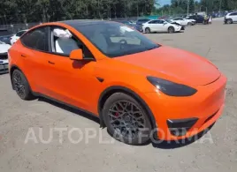 Tesla Model Y 2020 2020 vin 5YJYGDEF2LF023577 from auto auction Iaai