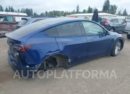 TESLA MODEL Y 2022 vin 7SAYGAEE2NF366644 from auto auction Iaai