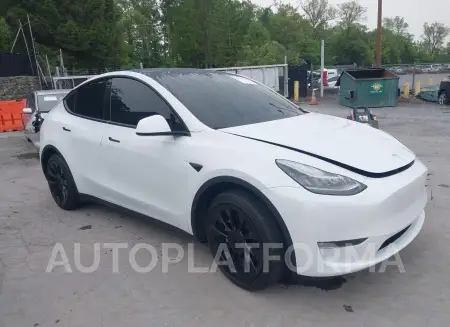 Tesla Model Y 2022 2022 vin 7SAYGDEEXNF423996 from auto auction Iaai