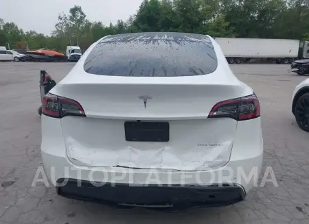 TESLA MODEL Y 2022 vin 7SAYGDEEXNF423996 from auto auction Iaai