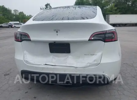 TESLA MODEL Y 2022 vin 7SAYGDEEXNF423996 from auto auction Iaai